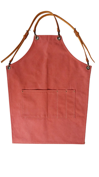 Petit Crimson Stonewashed Heavy Duty Canvas Apron