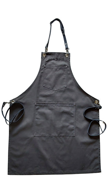 The Artisan Charcoal Canvas Apron