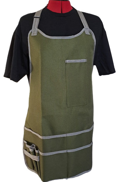 Green PVC Gardner Apron